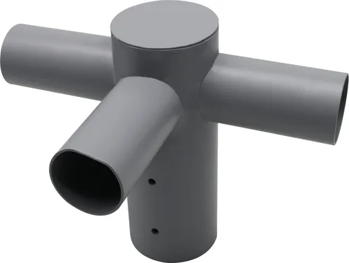 ENOVALITE Straßenleuchten Adapter ELED900307, 3-fach, grau von Enovalite