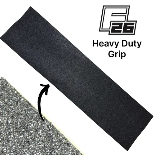 Fantic26 Stunt-Scooter HD Heavy Duty  Roller Griptape 58,5cm x 15,5cm Schwarz