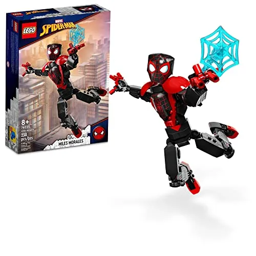 LEGO® Super Heroes 76225 Miles Morales Figur - LEGO Set mit 238 Teilen für kreative Abenteuer. Ideal für Fans von Marvel und Superhelden, fördert die Fantasie und das Spielvergnügen.