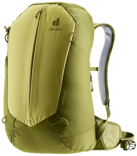 Deuter AC Lite 23 linden-cactus - Leichter Wanderrucksack - Wanderrucksack mit 23 Litern Volumen, innovativem Aircomfort System für maximalen Tragekomfort und Belüftung, ideal für Outdoor-Aktivitäten wie Wandern und Trekking.