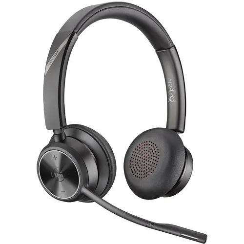 Poly Savi 7320 - Kabelloses DECT Headset - Headset mit schneller Akkuladezeit von nur 2 Stunden und leistungsstarkem Lithium-Ion Akku für bis zu 500 mAh, ideal für den professionellen Einsatz.