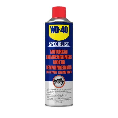 WD-40 Specialist Motorrad Bremsenreiniger 500 ml | Motorrad Pflegemittel | Motorbike Bremsenreiniger | Bremsenreiniger Spray