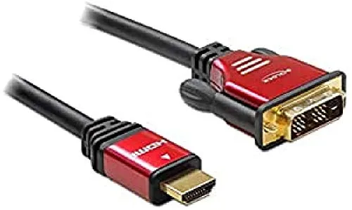 HDMI an DVI Kabel 1,8m Stecker / Stecker, Delock® [84342]