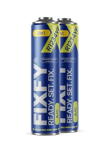 FIXFY 2 in 1 – 2X 500 ml Gaswechsel-Set für Klimaanlagen