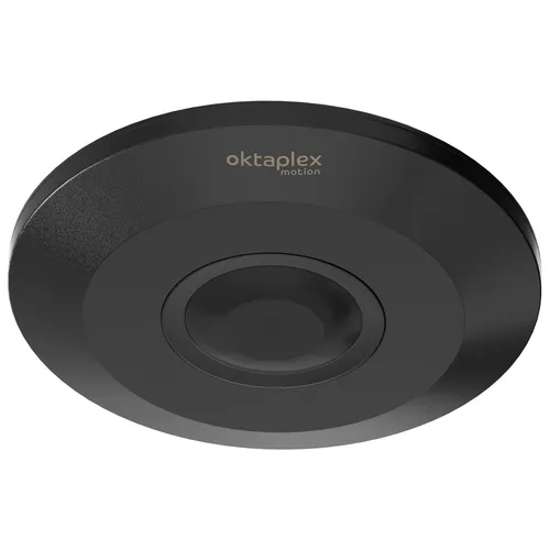 Bewegungsmelder 360 Grad Aufputz PIR-Sensor Innen Decke Bewegungssensor schwarz