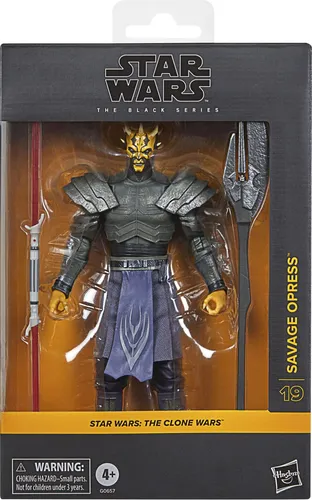 Star Wars Black Series Savage Opress Actionfigur 15cm - Actionfigur aus The Clone Wars, detailgetreu und perfekt für Sammler und Fans der Star Wars Saga.