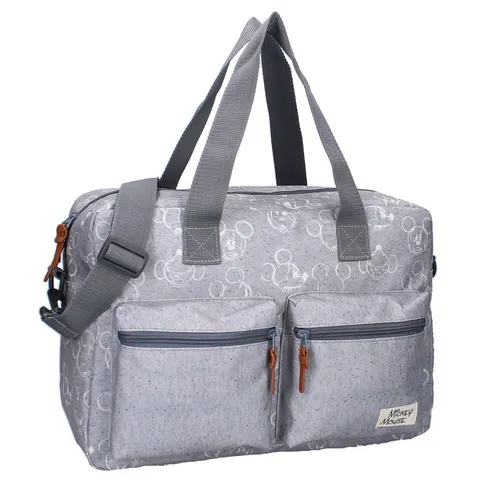 Disney Mickey Mouse Wickeltasche mit Wickelunterlage - Wickeltasche im Disney Mickey Mouse Design, ideal für unterwegs mit praktischer Facheinteilung und integrierter Wickelunterlage.