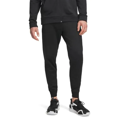 UNDER ARMOUR Armour Fleece Trainingshose Black S - Herren-Stoffhosen, leicht und atmungsaktiv mit elastischem Material für optimale Bewegungsfreiheit, ideal für Training und Freizeit.