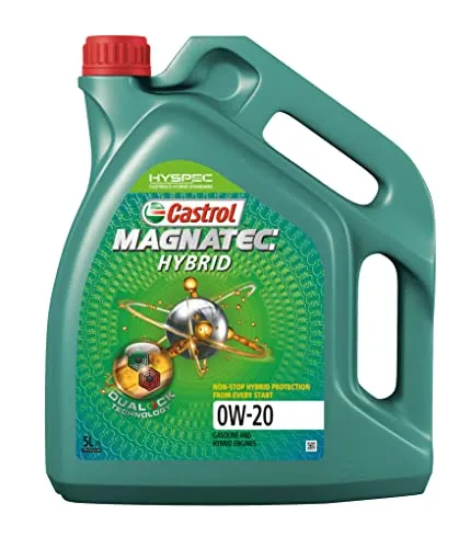 Castrol Magnatec Hybrid 0W-20 in grün von Castrol