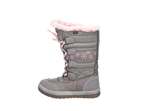 Lurchi Jungen Mädchen Alpy-tex Schneestiefel, Beige Miste Rose 27, 29 EU