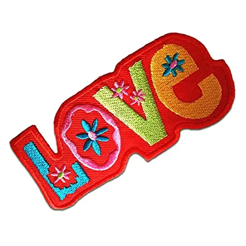 Catch the Patch Love Liebe - (Größe: 11 x 8,5 cm) – Kultige Aufnäher zum Aufbügeln & Aufnähen – Für Jacken, Rucksäcke, Shirts & Cosplay – Ein Must-have für DIY-Fans