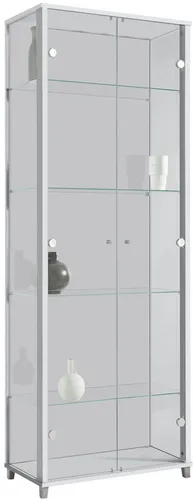 fif möbel Vitrine OPTIMA Standvitrine, Vitrinenschrank, Glasvitrine, Sammlervitrine