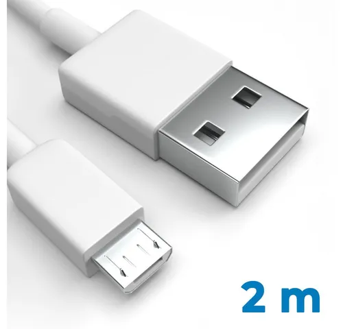 Justcom ZTE Blade S7 USB-Kabel, Micro-USB, USB-A (200 cm), Schnellladekabel, Datenkabel, Handy, Tablet