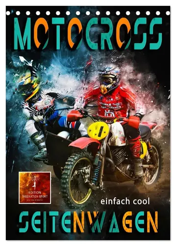Peter Roder | Motocross Seitenwagen - einfach cool (Tischkalender 2026 DIN A5...