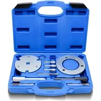 CCLIFE Motor Nockenwellen Kurbelwellen Arretierungswerkzeug 2.0 2.4 16V TDCi - Professionelles Werkzeugset zur genauen Arretierung von Nocken- und Kurbelwelle, ideal für 2.0L und 2.4L 16V TDCi Dieselmotoren. Für präzise Motorwartung und langlebige Qualität.