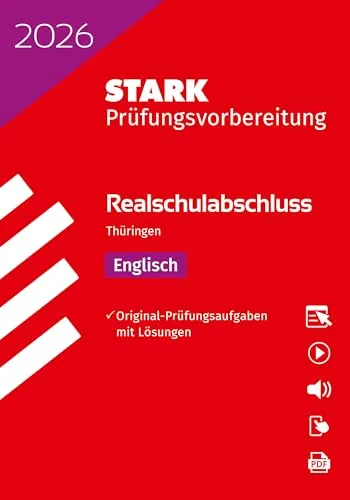 STARK Englisch - Realschulabschluss 2026 Thüringen - Prüfungsvorbereitung (Abschlussprüfungen)