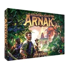 Die Verlorenen Ruinen von Arnak - Brettspiel für Abenteuerlustige - Gesellschaftsspiel für 2-4 Spieler, kombiniert strategisches Spiel mit Entdeckungselementen und bringt ein spannendes Fantasy-Abenteuer nach Hause.