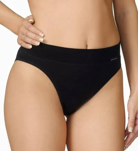Calida Elastic Tai Schwarz 992 Baumwolle 48-50 Damen