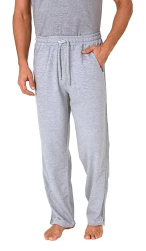 Normann Care Relaxanzug Herren Trainings Rehahose Jogginghose grau XS - Bequeme Herren-Jogginghose in Grau, ideal für Freizeit und Training. Mit seitlichen Reißverschlüssen für zusätzliche Funktionalität und 100% Baumwolle für hohen Tragekomfort.