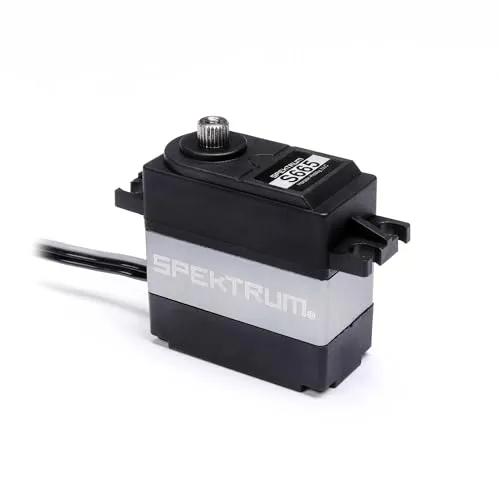 Spektrum S665 Standard High Torque Steel Gear Servo 25T - RC-Servolager mit hohem Drehmoment und robustem Stahlgetriebe, ideal für präzise Steuerung in RC-Modellen.