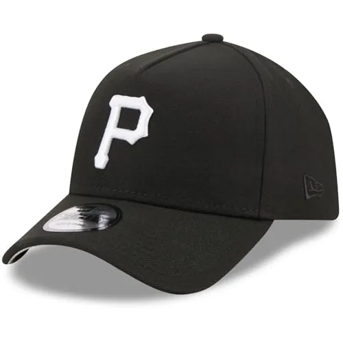 New Era 9Forty A-Frame Cap - Pittsburgh Pirates schwarz - Stylische 9FORTY A-Frame Snapback Cap mit verstellbarem Verschluss, perfekt für Fans der Pittsburgh Pirates und ideal für jeden Anlass.