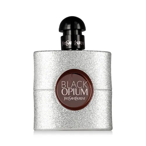 Yves Saint Laurent Black Opium Glitter Eau de Parfum 50 ml - Damenduft mit unwiderstehlicher Versuchung: Belebender Kaffee-Akkord trifft auf sinnlichen Marshmallow-Moschus. Glamouröser, glitzernder Flakon im Couture-Stil.