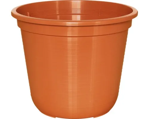 Geli Blumentopf Standard 45 cm terracotta - Hochwertiger Blumentopf aus terracotta, ideal für Ihre Pflanzen. Robuste Verarbeitung für drinnen und draußen, sorgt für eine stilvolle Präsentation Ihrer Blumen.