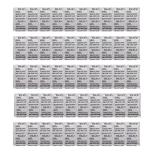 Produktbild Silica Gel Beutel Sachets Trockenmittel Kleine Beutel?Mehrzweck-Trockenmittelbeutel zur Absorption von Feuchtigkeit, Luftentfeuchter, Schimmelgerüchen?50 Pakete.