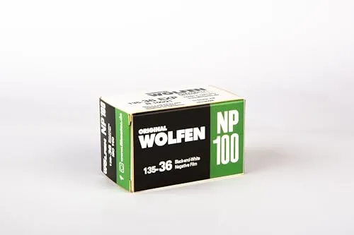 Wolfen NP100-36 SW-Kleinbildfilm mit 36 Aufnahmen 