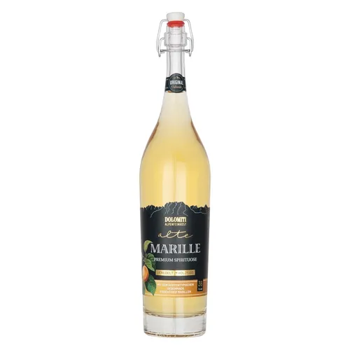 Dolomiti Alte Marille Holzfass 36% 0,5l - EINWEG