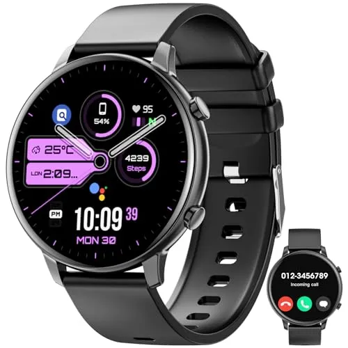 Hwagol Smartwatch Damen Herren, 1.39