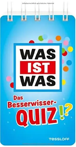 WAS IST WAS Das Besserwisser-Quiz: Über 100 knifflige Fragen und Antworten! Mit Spielanleitung und Punktewertung (WAS IST WAS Quizblöcke)