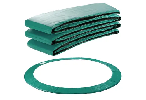 Arebos Trampolin-Randabdeckung Ø 305 cm - Trampolinrandabdeckung aus UV-beständigem PVC, schützt vor Verletzungen durch Sprungfedern und bietet Sicherheit dank 20 mm dickem EPE-Schaumstoff. Ideal für sorgenfreies Springen!
