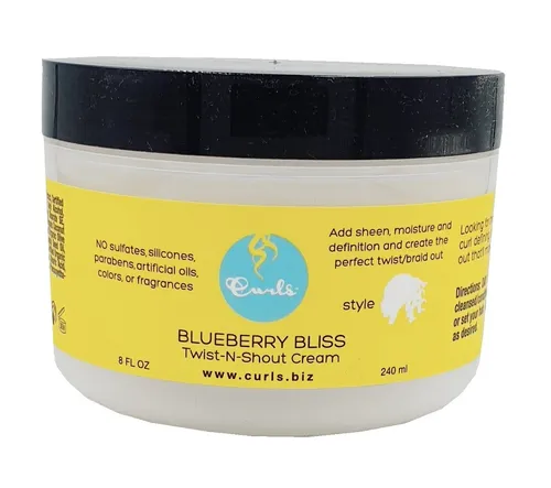 Curls Blueberry Bliss Twist N Shout Cream 240ml