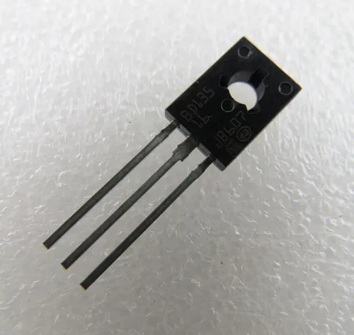 Transistor BD135 : NPN; bipolar; 50V; 1,5A; 12W; TO126 BD135-16 NPN THT