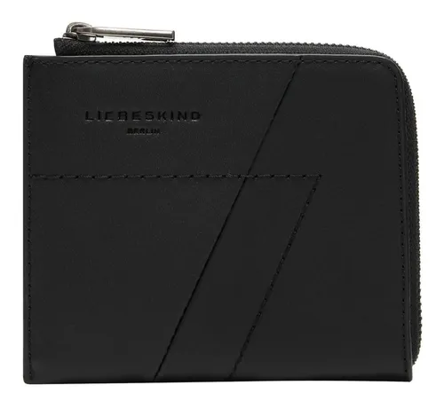 Liebeskind Berlin Kleine Geldbörse aus Nappaleder schwarz - Elegante Portemonnaie aus 100% Nappaleder, ideal für stilbewusste Frauen, die Wert auf Qualität und Design legen.