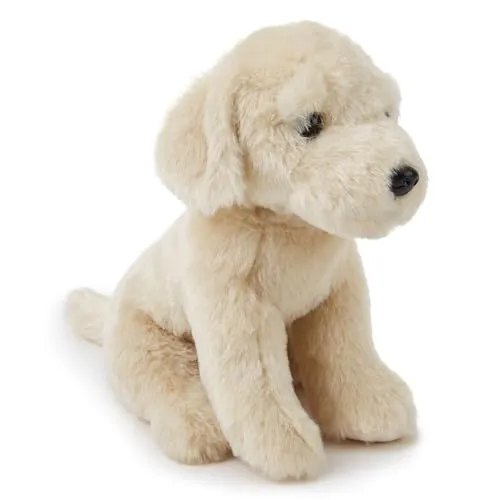 Zappi Co Labrador Plüschhund (25 cm) - Freundlicher, Kuscheliger Hund, Umweltfreundlich, Ideal für Junge Hundefans, Recycelt