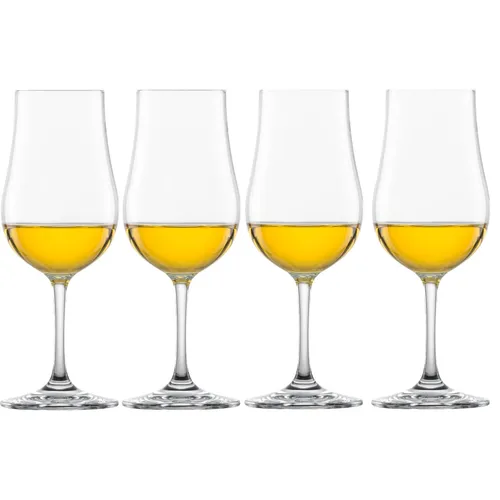 SCHOTT ZWIESEL Whisky Tasting Glas Bar Special 4er-Set - Hochwertiges 4er-Set Whisky Tasting Gläser, spülmaschinenfest und ideal für den Genuss von edlen Spirituosen. Perfekt für Bar und Zuhause.