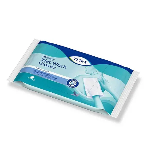 TENA Wet Wash Glove parfümfrei von TENA