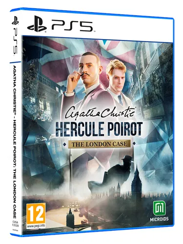 Agatha Christie - Hercule Poirot: Der Fall London (PS5) - Spiele für PlayStation 5, tauche ein in die fesselnde Welt von Hercule Poirot und löse spannende Rätsel mit innovativen Minispiel-Features und atemberaubenden 3D-Renderings.