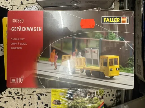 Faller Spur H0 180380 Plattform‑/Gepäckwagen