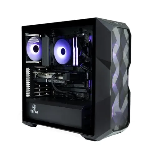 Wortmann TERRA PC-GAMER ELITE 2 - Hochleistungs-Gaming-PC mit Intel Core i5 und RTX 5060 Ti - PC-Systeme mit Intel Core i5-14600KF, 16 GB RAM und 1 TB SSD für blitzschnelles Gaming. Ideal für anspruchsvolle Spieler mit RGB-Kühlung und Wi-Fi 7.