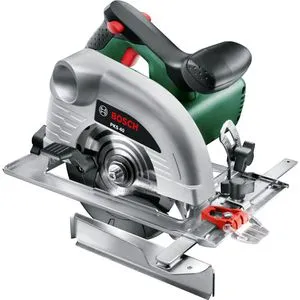 Bosch Handkreissäge PKS 40 - 850 Watt, präzise Schnitte und einfache Handhabung, ideal für Gehrungsschnitte und Längsschnitte bis 40 mm
