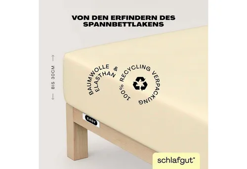Bettlaken Gelb von Schlafgut