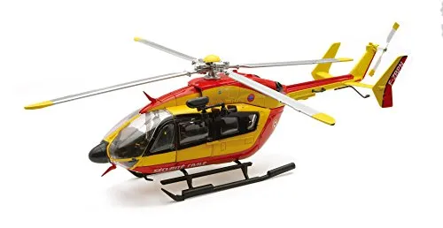 NewRay – Miniatur-Nachbildung – Hubschrauber der zivilen Sicherheit – Modell zum Sammeln und Spielen für Helikopter-Fans – Miniatur-Fahrzeug – 25973, Schwarz