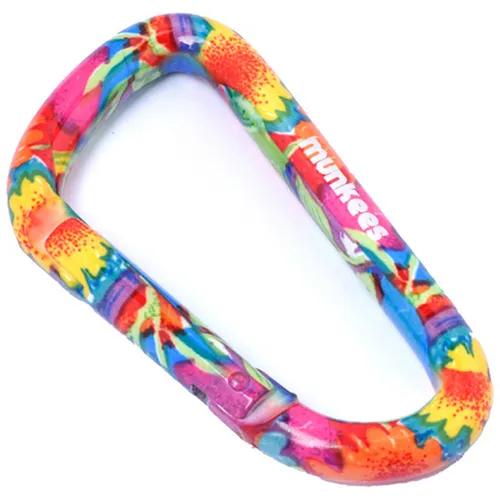 Munkees Blumen-Karabiner (Größe 8CM, mehrfarbig)