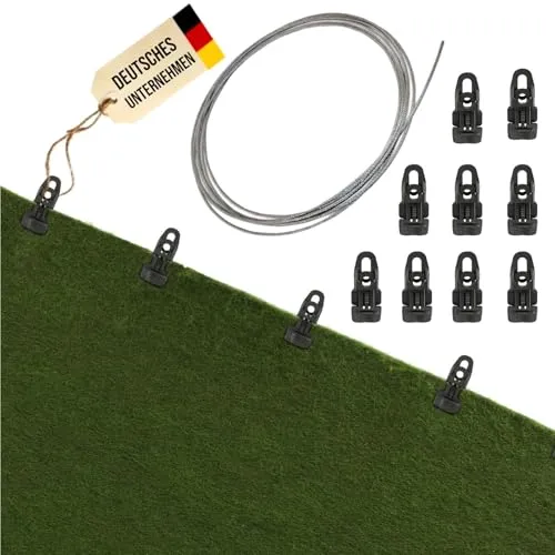 Stronghold Pfeilfangmatte Max+ Vario Green Set I grau 3m hoch - Zielscheiben für Bogenschießen & Waffensport - Maximale Sicherheit mit verbesserter Stoppleistung, witterungsbeständig und MADE IN GERMANY. Ideal für verschiedene Längen und einfache Installation.