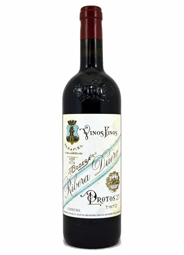 Protos 27 2021 - Rotwein aus Ribera del Duero - Hochwertiger Tempranillo Rotwein aus Spanien, limitiert und mit bemerkenswerten Aromen von Brombeeren und Gewürzen. Ideal für festliche Anlässe und ein unvergessliches Geschmackserlebnis.