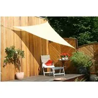 Sonnensegel Dreieck weizen-beige 300x300x300 cm