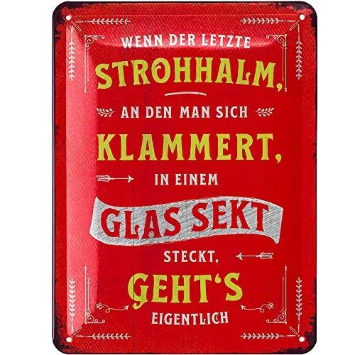 LANOLU Retro Blechschild von LANOLU